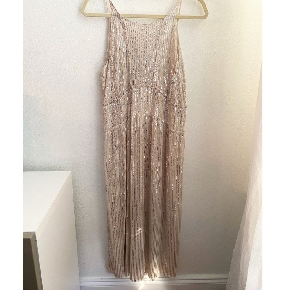 Zara Sequin Midi Dress